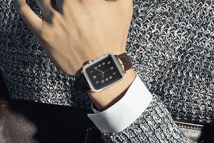 Esta es la Funda Transparente para Apple Watch Series 5 de 44 mm y 40 mm.