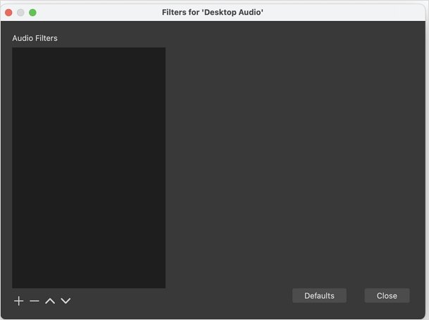 Ducking audio dans Filmora et OBS Studio