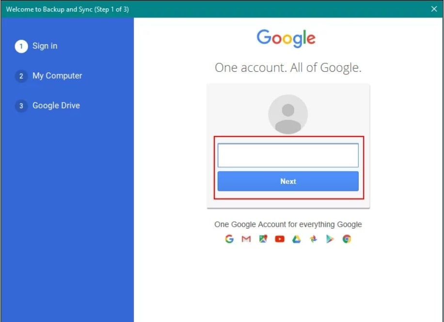 Agregar Google Drive al Explorador de archivos en Windows