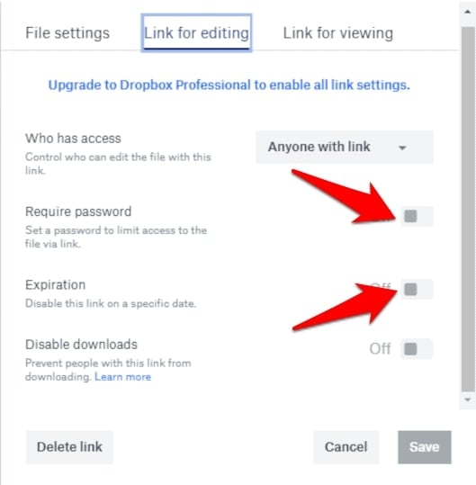 Dropbox Fehler 429