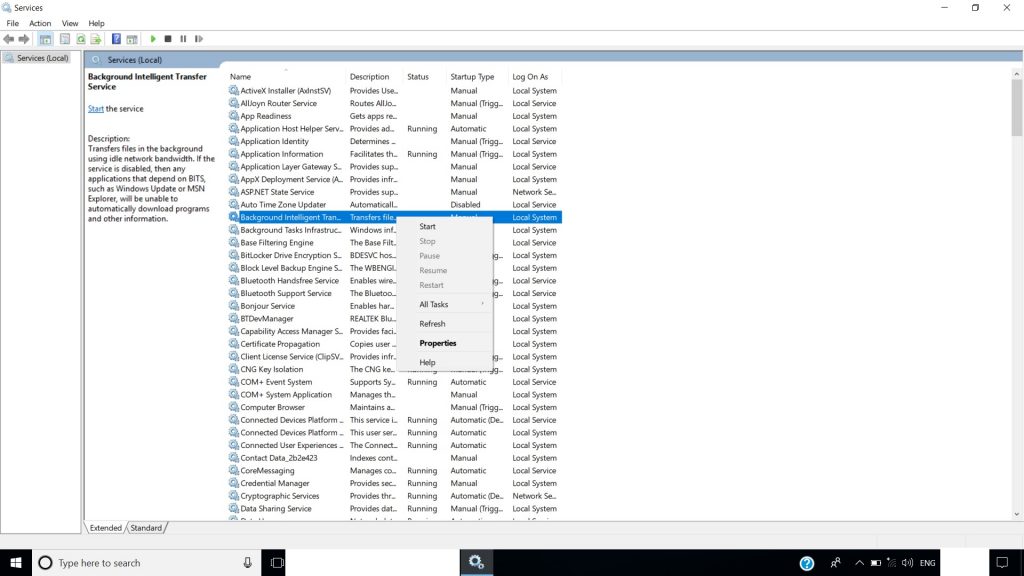 Fix 0x80070020 Error in Windows 10