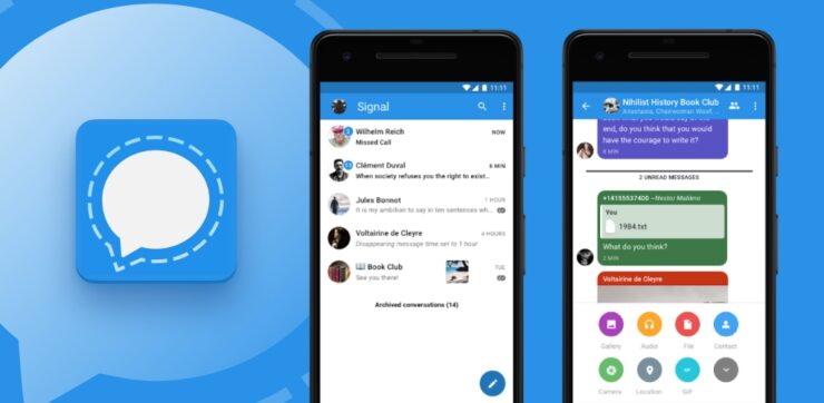 Arrêter la notification Signal