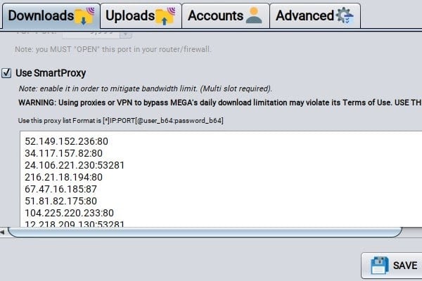 Bypass Mega Download Limit