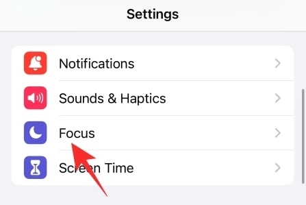Was bedeutet der Share Focus Status auf iOS?