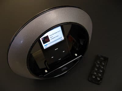 리뷰: JBL Radial Micro 슈페리어 라우드스피커 독 아이팟용