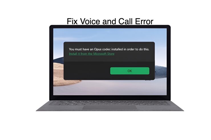 ¿Cómo solucionar el error de WhatsApp 'Debes tener un códec Opus instalado' en PC?