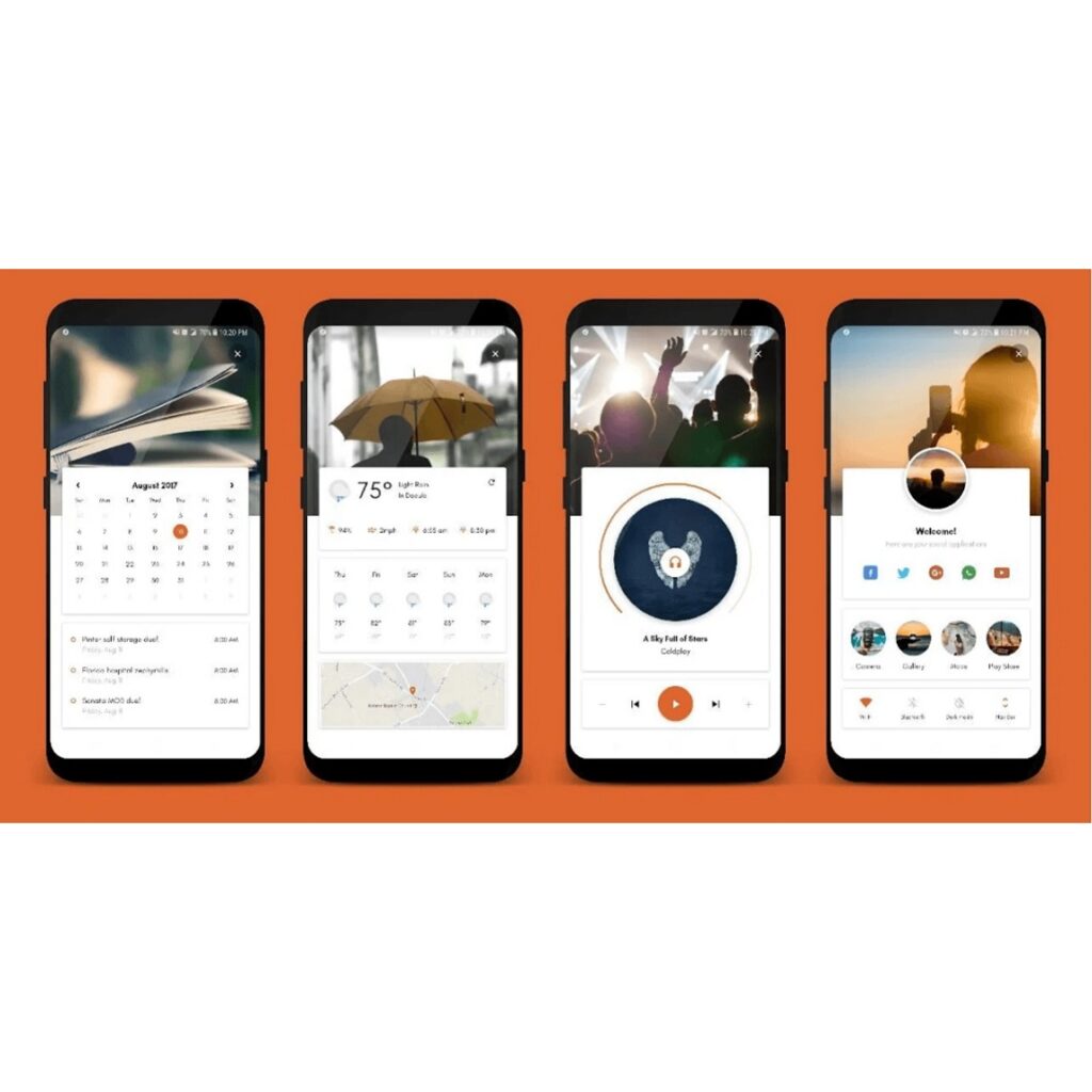 Melhores Temas KLWP