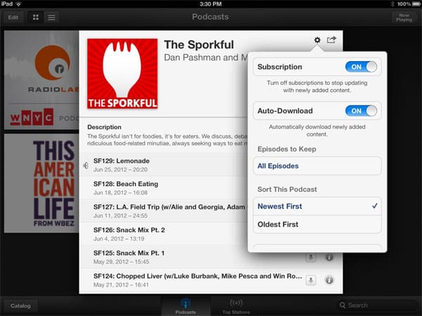 Gioielli iOS: Chrome, MiniatureCam + Podcast