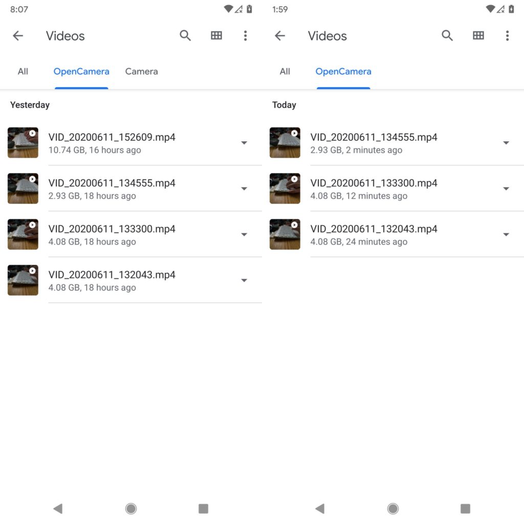 Android 11 Eliminara Limite de 4GB em Gravações de Vídeo