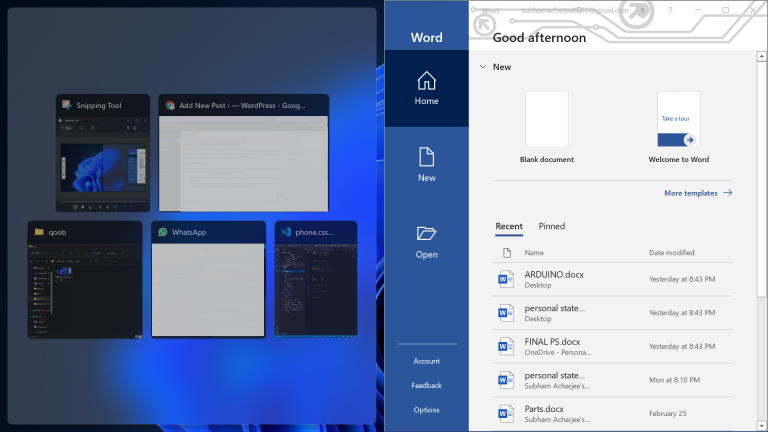 Come utilizzare lo schermo diviso in Windows 11? 2