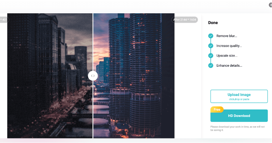 Critique de PhotoGrid : Meilleur Agrandisseur d'Image AI Gratuit