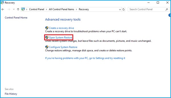 Riparare gli elementi del registro danneggiati in Windows 10