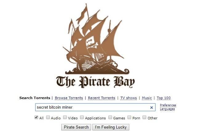 The Pirate Bay - Mejores alternativas de sitios proxy de 1337x