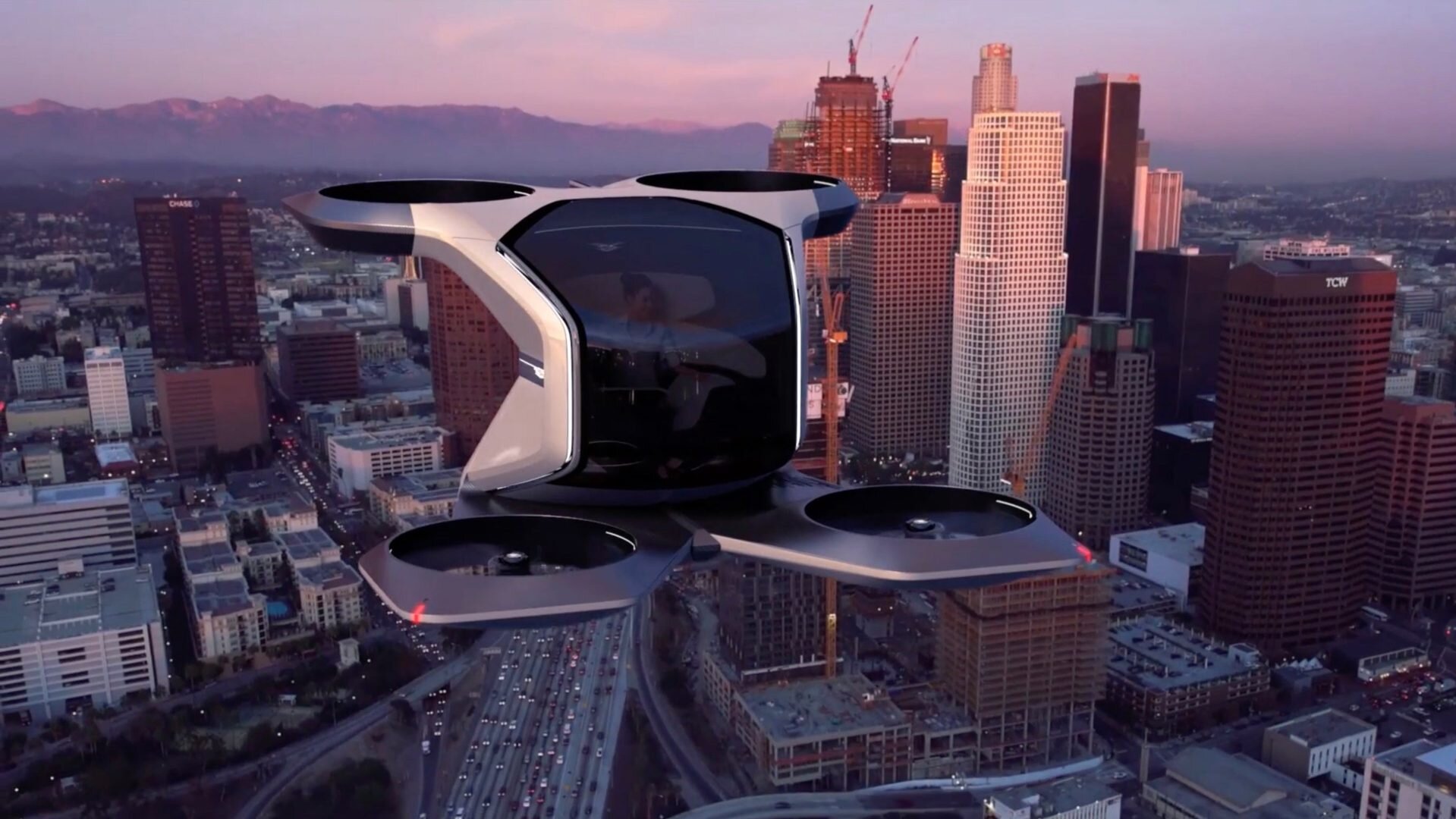 Concepto de Coche Volador de GM