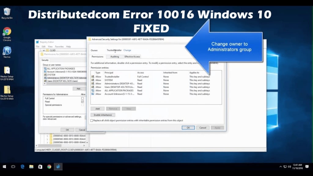 Comment corriger l'erreur DistributedCOM 10016 dans Windows 10 ?