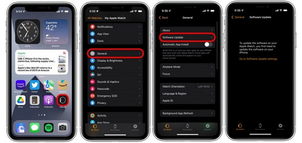 修正: Apple Watch メッセージが同期しない