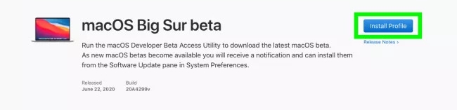 macOS Big Sur Beta