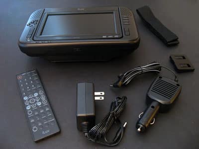 리뷰: iLuv i1055 / Zeon Z1055 7인치 포터블 태블릿 스타일 DVD 플레이어 for iPod with video