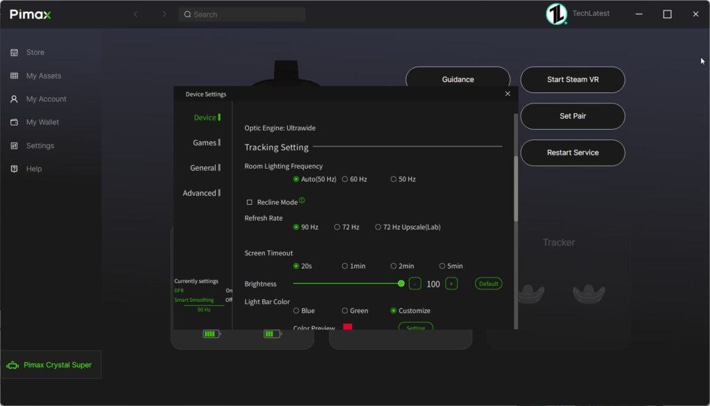 Pimax Play Software