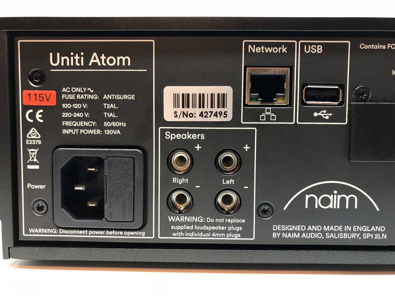 レビュー: Naim Atom オールインワン音楽プレーヤー