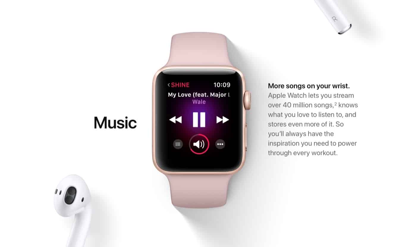 In den Betas: watchOS 4.1 fügt Apple Music Streaming hinzu