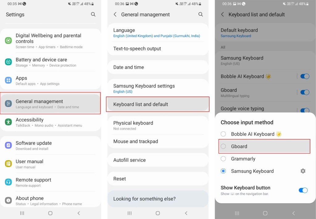 Cambiar teclado predeterminado Android - Pon imágenes en el teclado