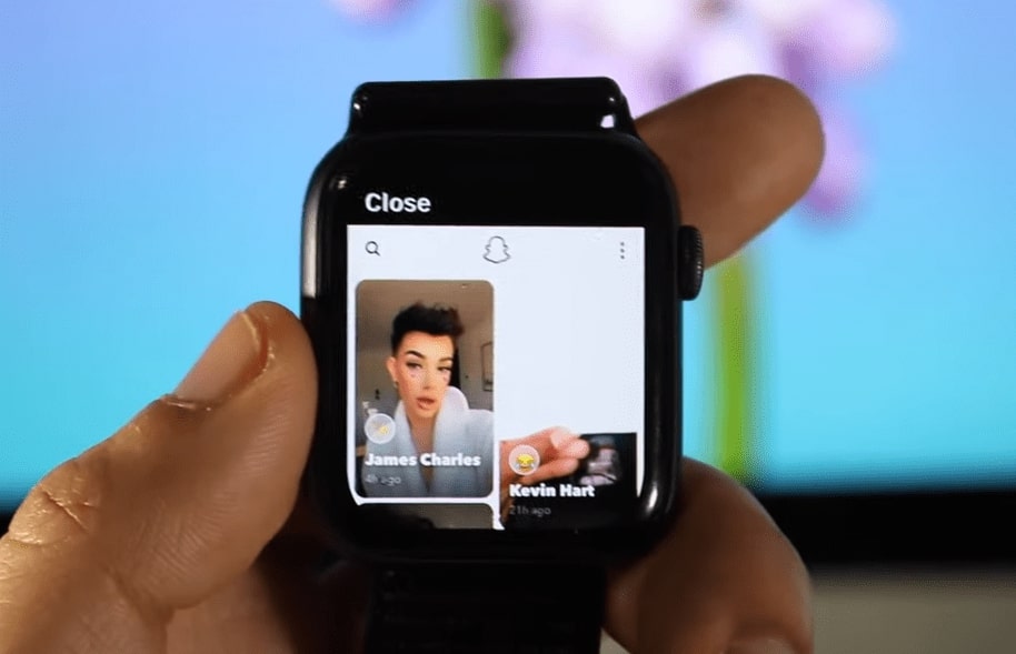 Use Snapchat on Apple Watch