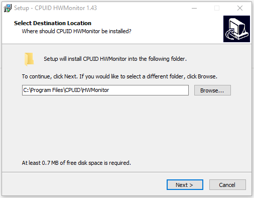 CPUID HWMonitor