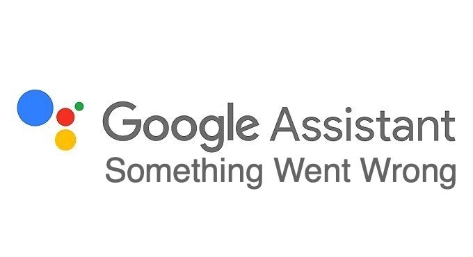 Algo Deu Errado Corrigir Assistente
