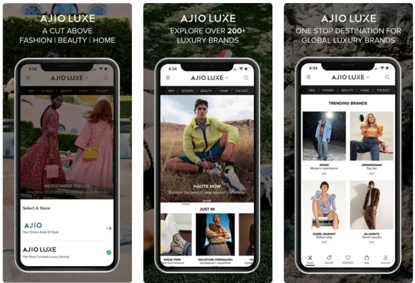 Ajio - Meilleures Applications de Shopping de Vêtements en Inde