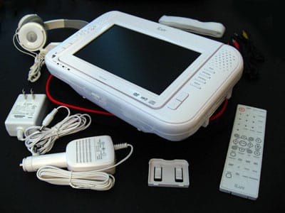 리뷰: iLuv i1055 / Zeon Z1055 7인치 포터블 태블릿 스타일 DVD 플레이어 for iPod with video