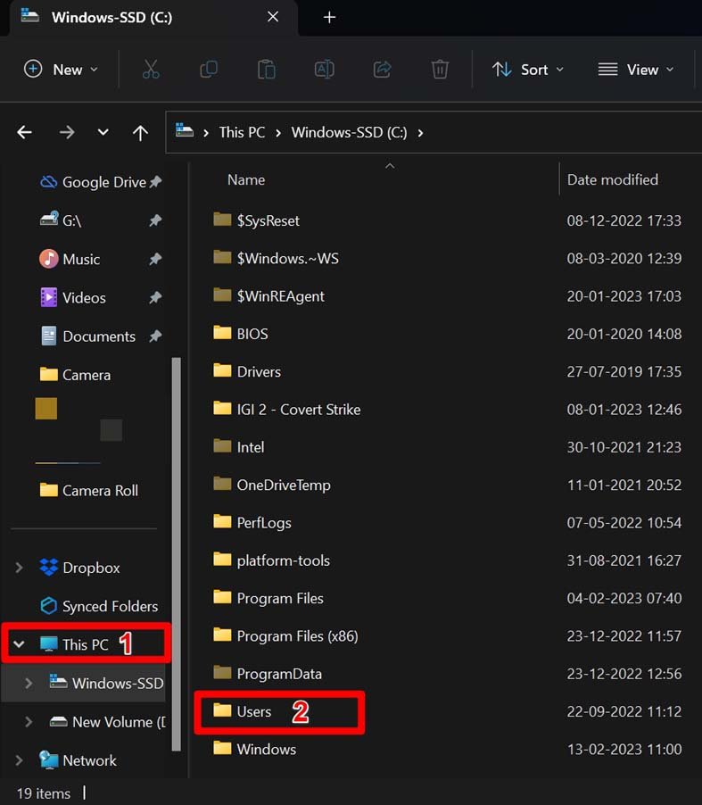 utilisateur Windows