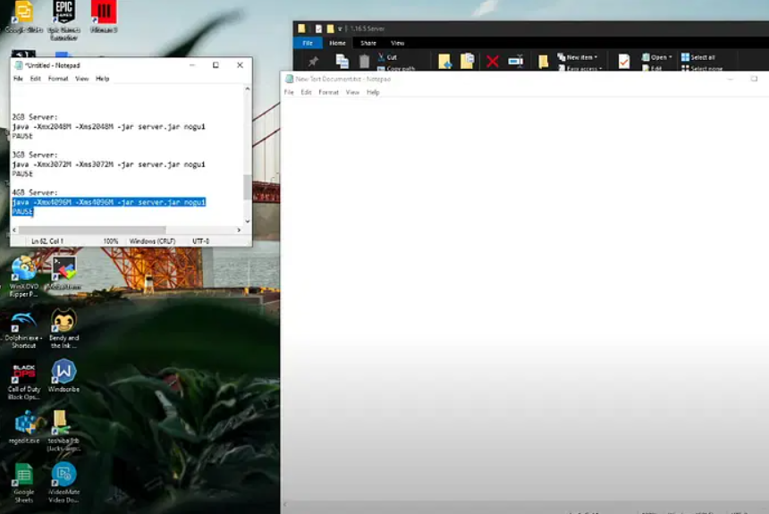 aumentar la RAM en un servidor de Minecraft que hospedas