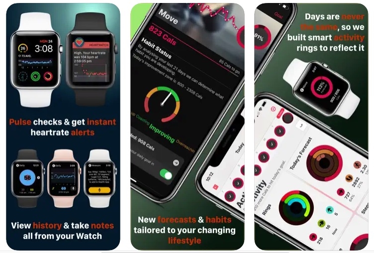 Heartwatch - Aplicativo de Sono para Apple Watch