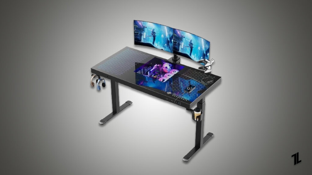 Eureka Ergonomic GTG-EVO 55 Spectrum RGB Gabinete de PC Embutido - Melhor Gabinete de PC de Mesa