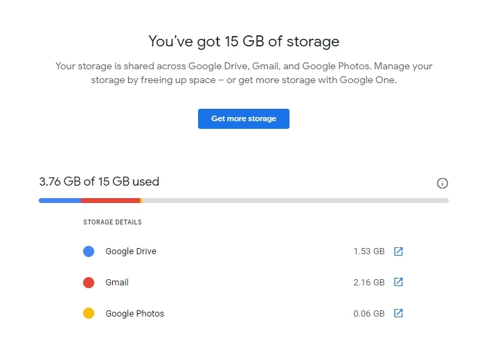 Gmail 저장소