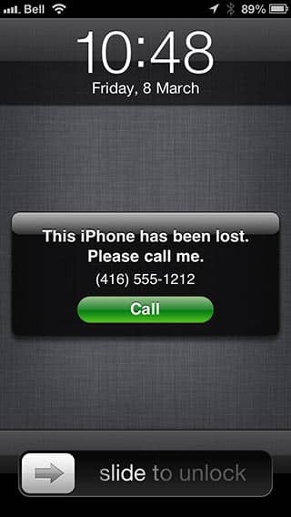 Mostrar Información del Propietario en un iPhone