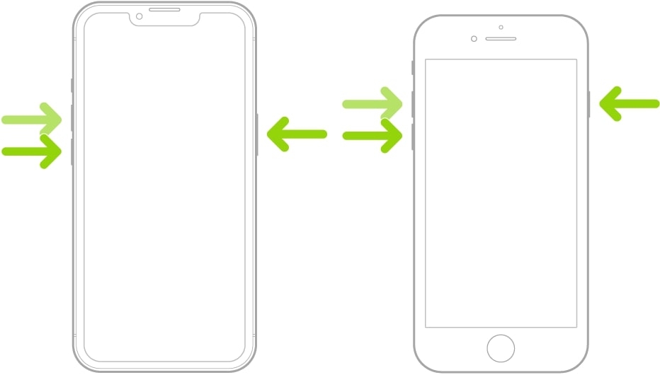 Forcer le redémarrage de l'iPhone - L'iPhone 14 Pro ne s'allume pas