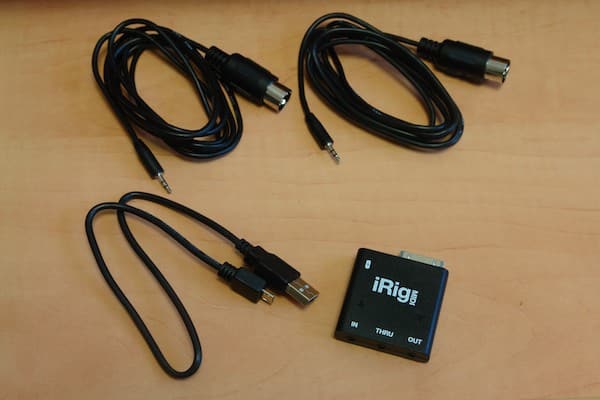 리뷰: IK Multimedia iRig MIDI + SampleTank for iOS