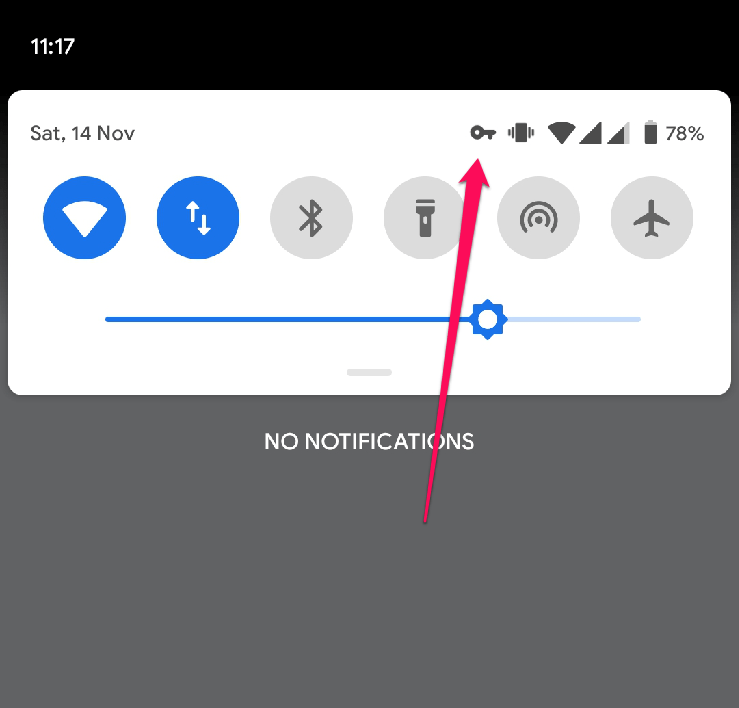 VPN connessa