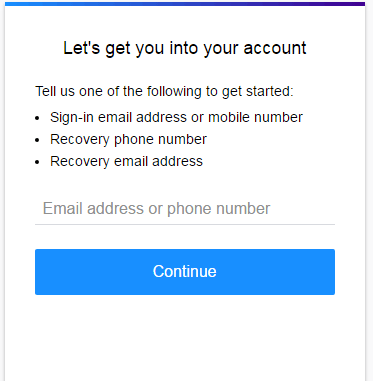 Ingrese su ID de Yahoo o número de teléfono