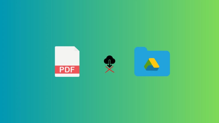 Как скачать защищенный PDF из Google Drive