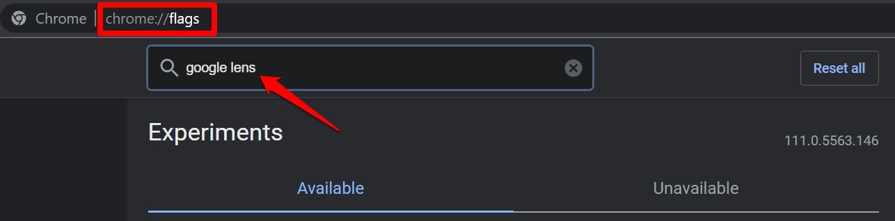 Chromeフラグにアクセス