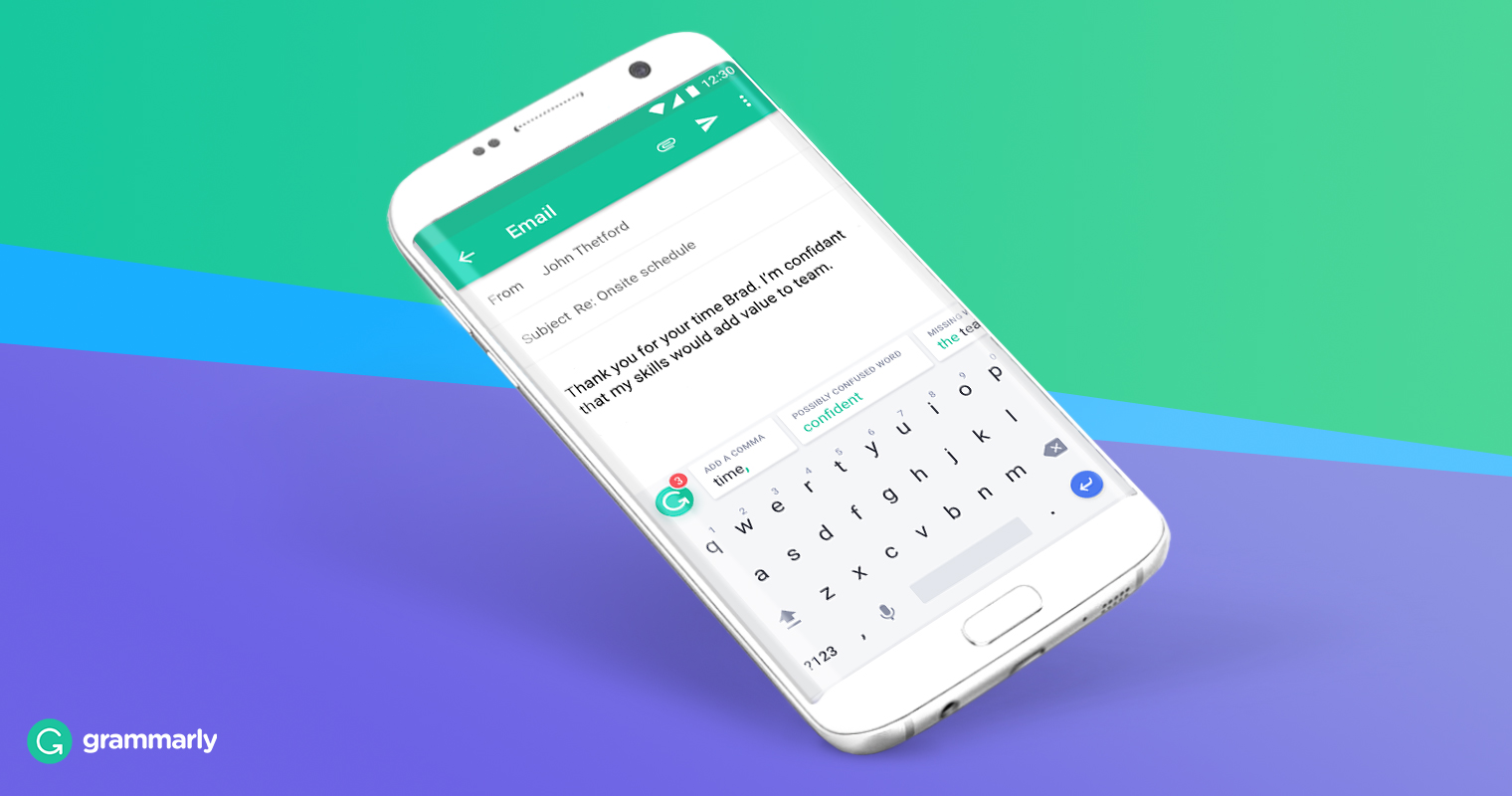Tastiera Grammarly