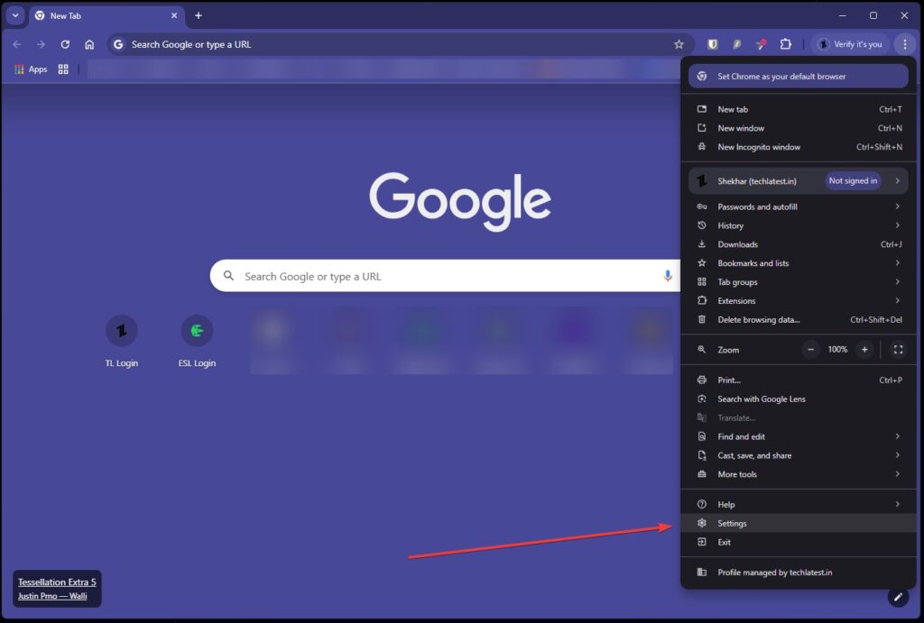 Ajouter un proxy dans Chrome