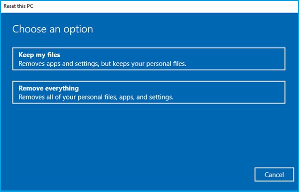 Riparare gli elementi del registro danneggiati in Windows 10