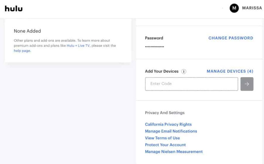 Deletar Qualquer Todo o Histórico de Assistência do Aplicativo Hulu
