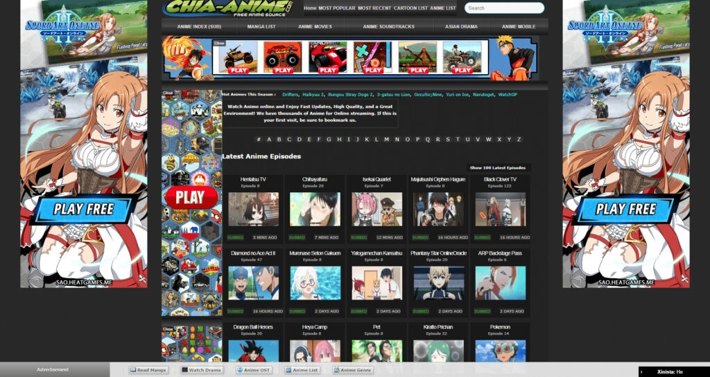 Chia-Anime - Melhor Site para Download de Anime