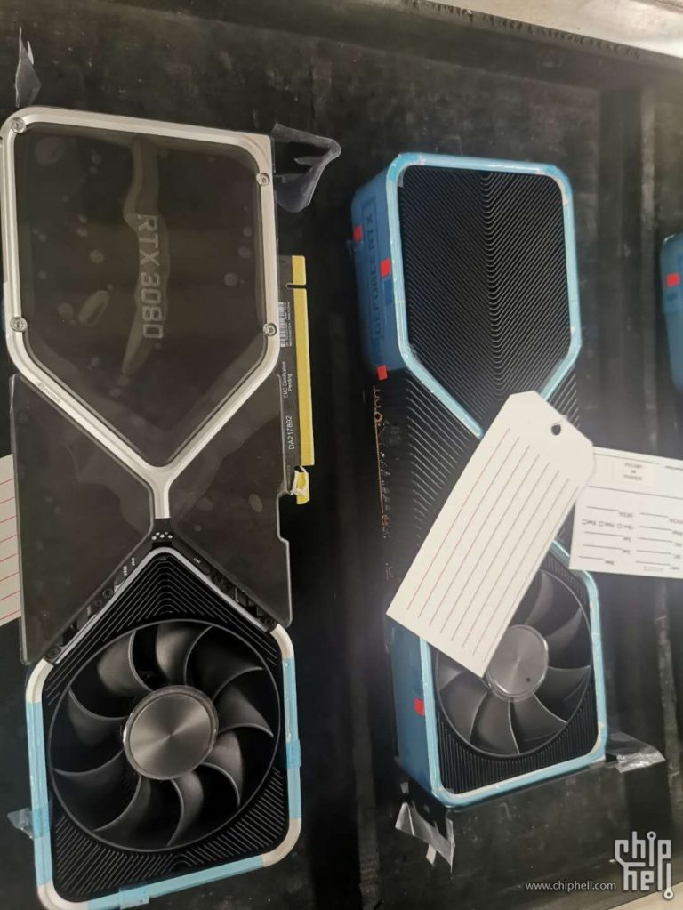 Nvidia Geforce RTX 3080 사양 유출 및 모습 1