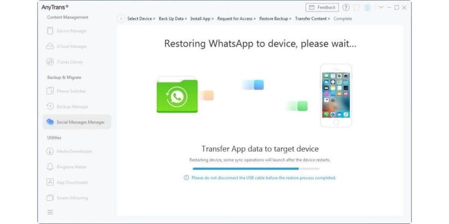 Transferir WhatsApp Para iPhone De Android